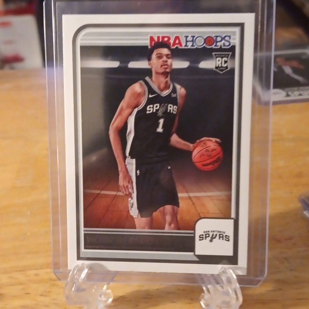 Victor Wembanyama Rookie Card Ungraded Spurs Hoops